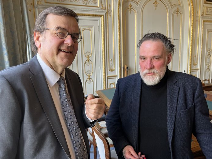 Bouli Lanners et Willy Demeyer