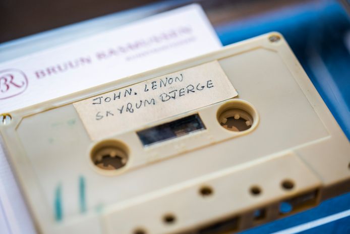 De cassette.