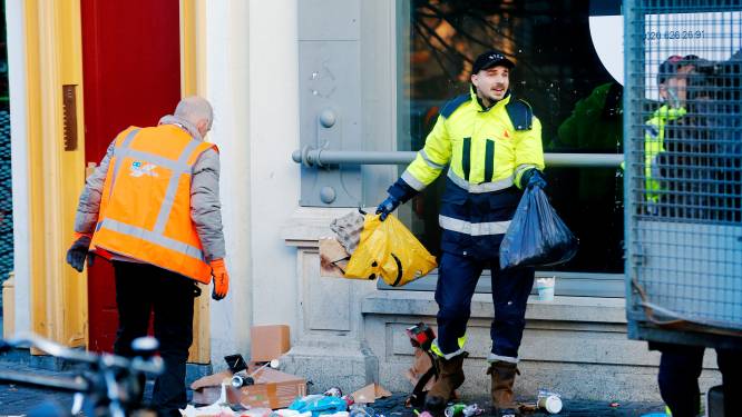 Ze zijn weer begonnen! Utrechtse vuilnisophalers maken smerige stad schoon tijdens grote inhaalactie
