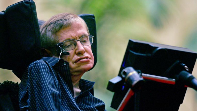 Stephen Hawking Beeld AP