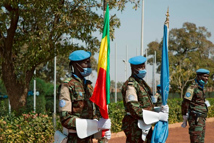 VN-militairen in Mali.