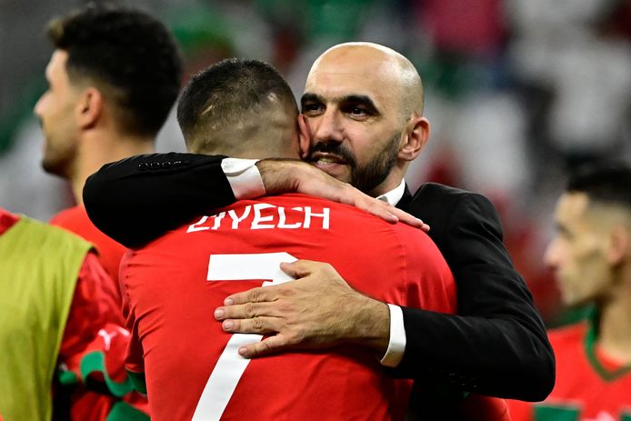 Bonheur et fierté pour Walid Regragui après le huitième de finale du Maroc contre l'Espagne.