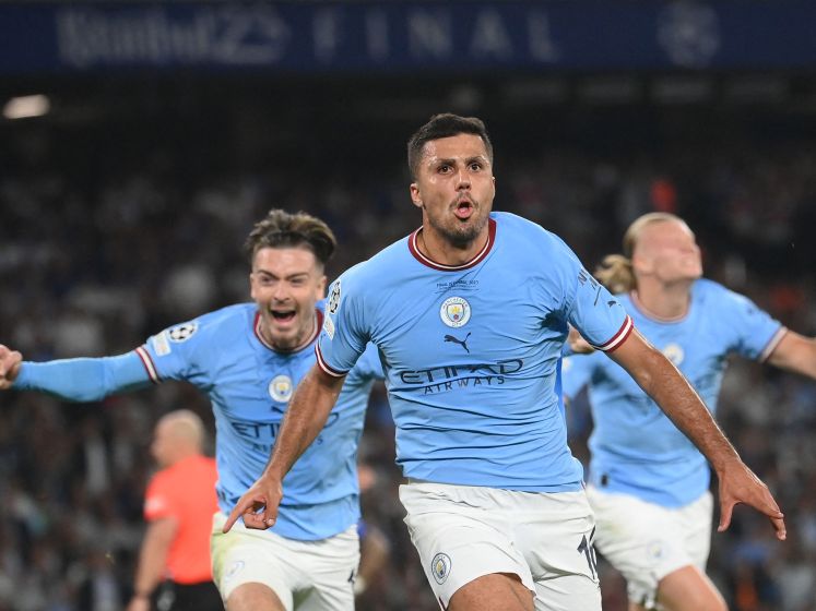 Historie! City wint Champions League voor het eerst door doelpunt van Rodri