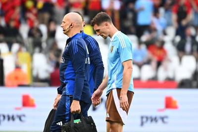 “Ça n'a pas l'air bon”: vers un forfait de Thomas Meunier pour l'Euro?