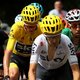 Froome blijft ternauwernood overeind tijdens slagveld op Mont du Chat