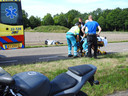 Ongeval met motor op Lieshoutseweg in Son en Breugel.
