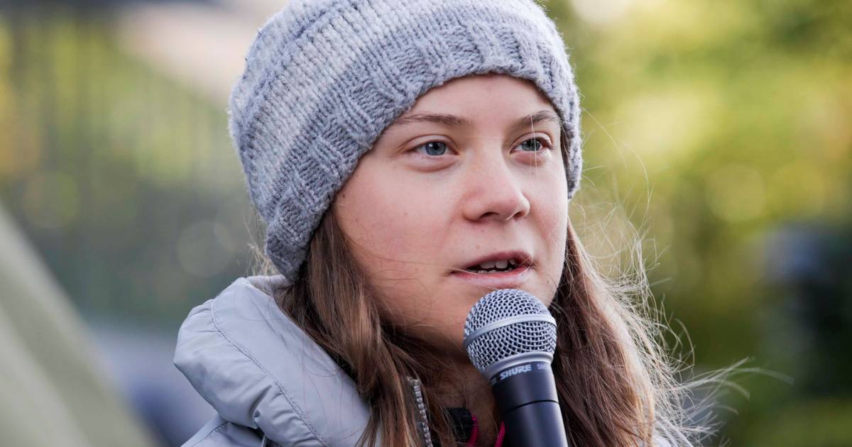 Greta Thunberg protests wind farm in Norway |  outside