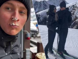 KIJK. Weekje sneeuwpret dat deugd deed: Mathieu van der Poel en vriendin Roxanne amuseren zich op de latten