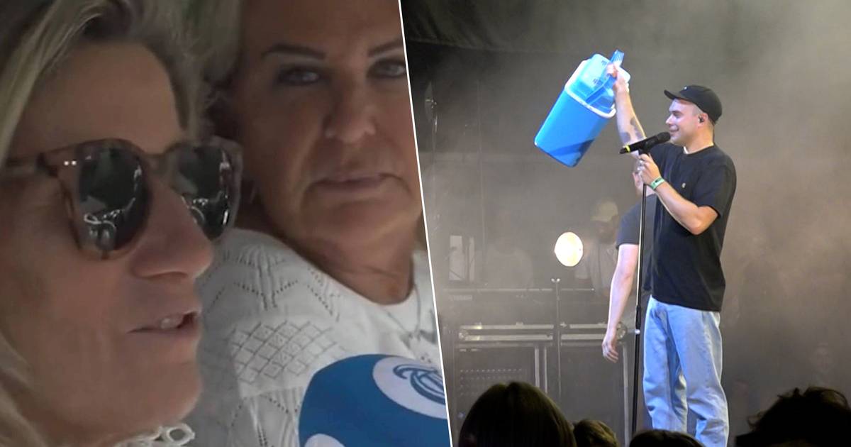 Brihang porta il frigobox al Pukkelpop dopo il video virale con due signore “alla moda”: “Tutti sono i benvenuti a Knokke-Heist!”  |  L’agente di Bob