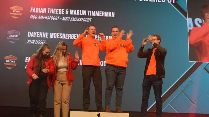 Amersfoortse MBO’ers zijn beste in hun vakgebied en halen drie keer goud: ‘Superblij!’