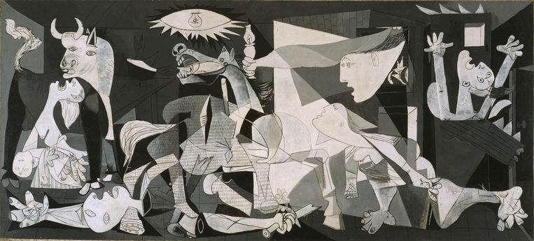 Guernica van Picasso Beeld Museo Nacional Centro de Arte Reina Sofía