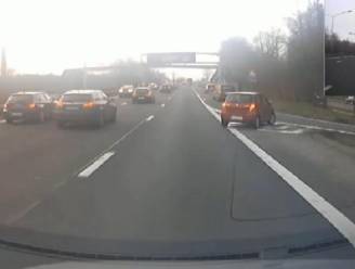 Hallucinante beelden op A12: wegpiraat gebruikt oprit als afrit