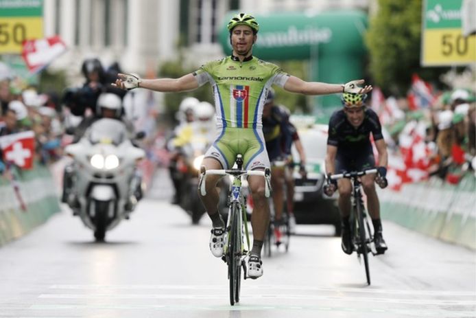 Sagan wint in 2013.