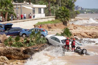 Noordoosten van Spanje getroffen door zware regenval, twee vrouwen sterven tijdens nachtelijke zwempartij