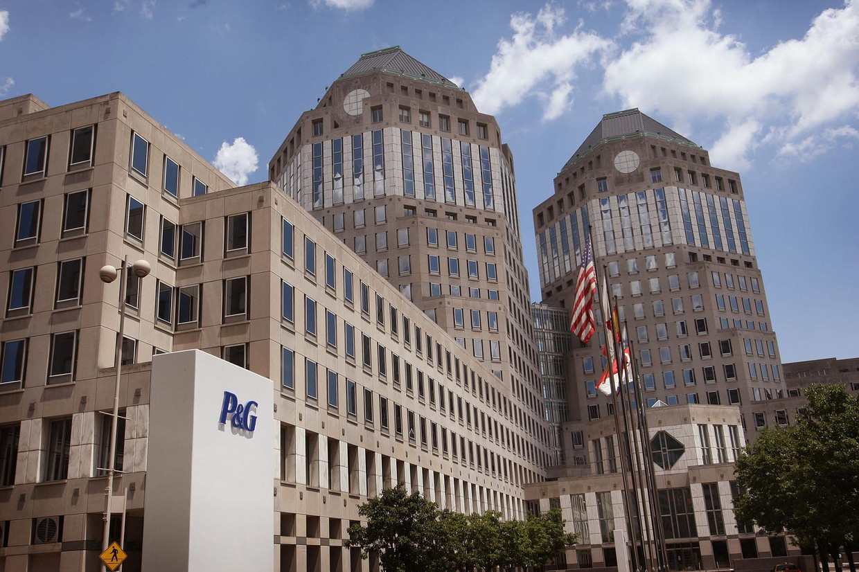 Het hoofdkantoor van ProcterGamble staat in Cincinnati, Ohio. Beeld afp
