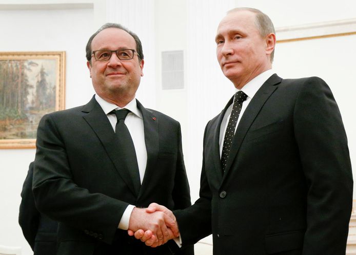 François Hollande et Vladimir Poutine (novembre 2015)