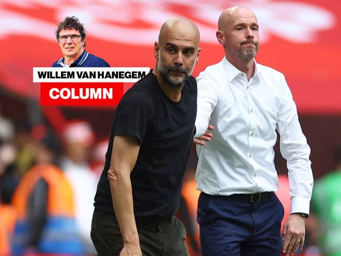 Column Willem van Hanegem | Erik ten Hag hoeft zich toch niet zo piepklein te maken, waarom zo nederig?