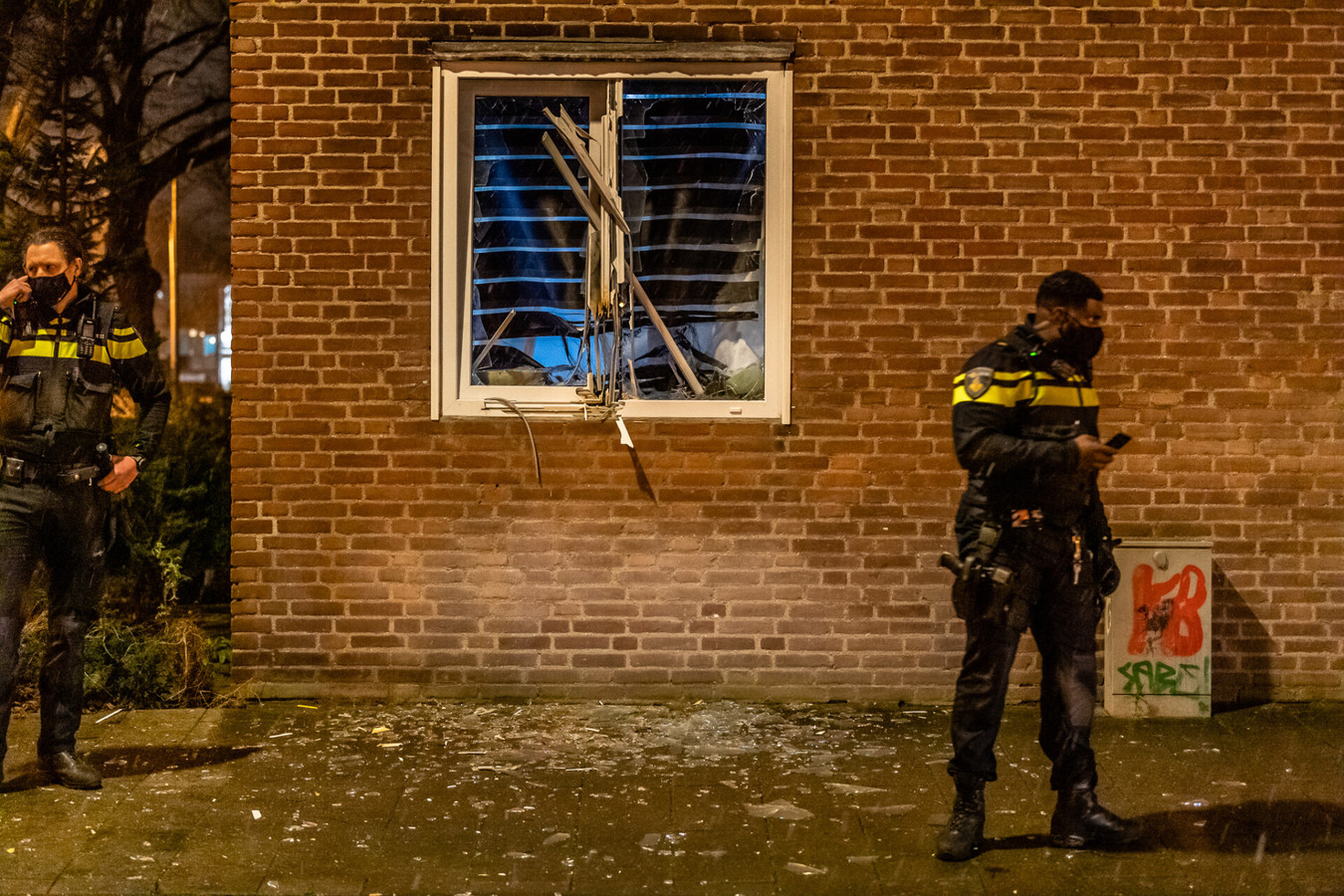 Rellen in Tilburg.