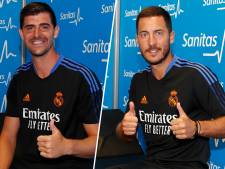 Thibaut Courtois et Eden Hazard de retour au Real Madrid