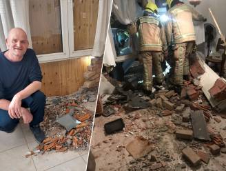 Automobilist moet hoesten en ramt gevel van Peter (55): “De buren voelden hun appartement trillen”
