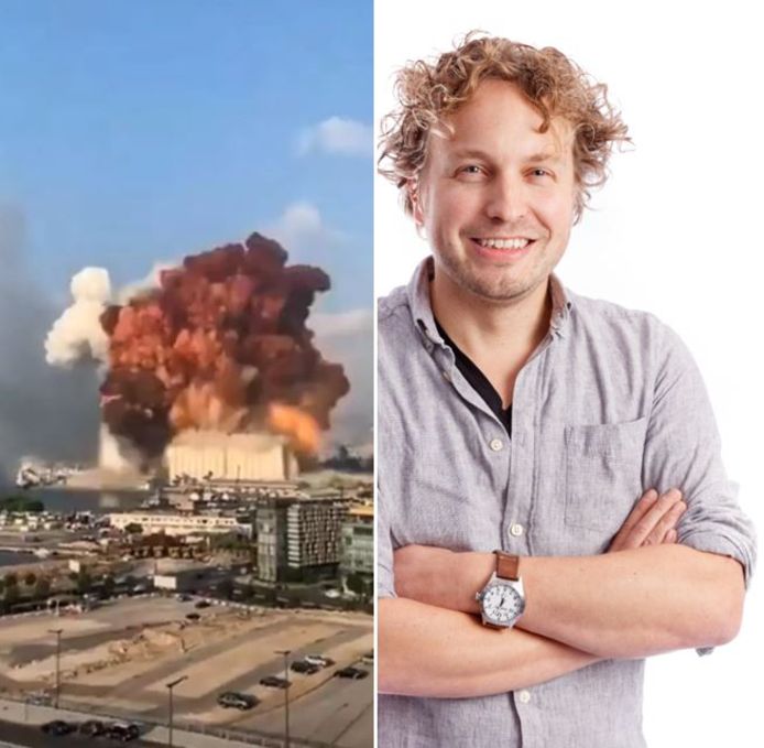 De enorme explosie in Beiroet bekeken we van alle kanten, merkte columnist Niels Herijgens.