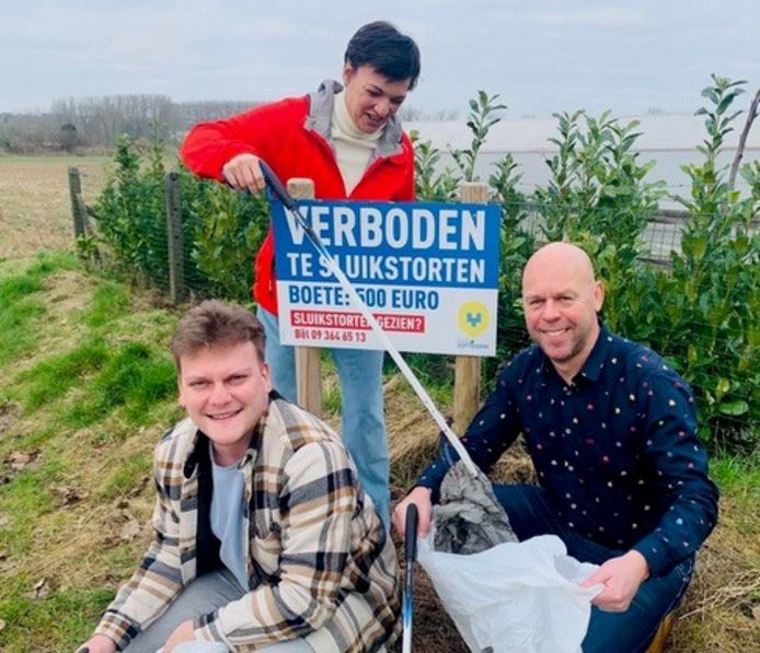 Zottegem: Een week voor de grote lenteschoonmaak van de stad gaan de socialisten al zwerfvuil opruimen.