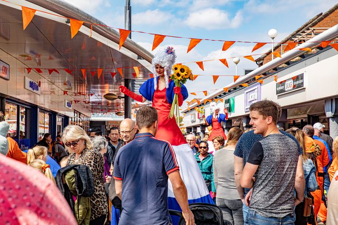 De Vrijmarkt in Citycentrum Veldhoven.