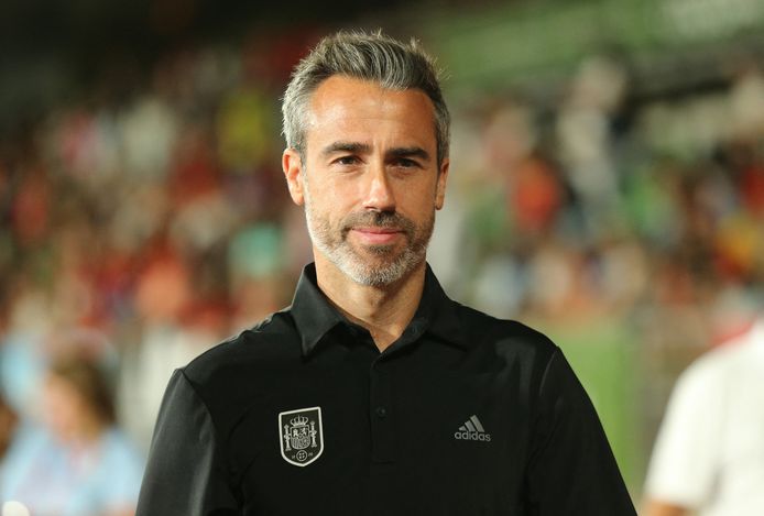 Jorge Vilda, sinds 2015 bondscoach van de Spaanse vrouwen. Daarvoor was hij al zes jaar coach van de nationale jeugdteams.