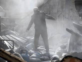 Bijna zestig burgerslachtoffers bij bombardementen regeringstroepen in Syrië