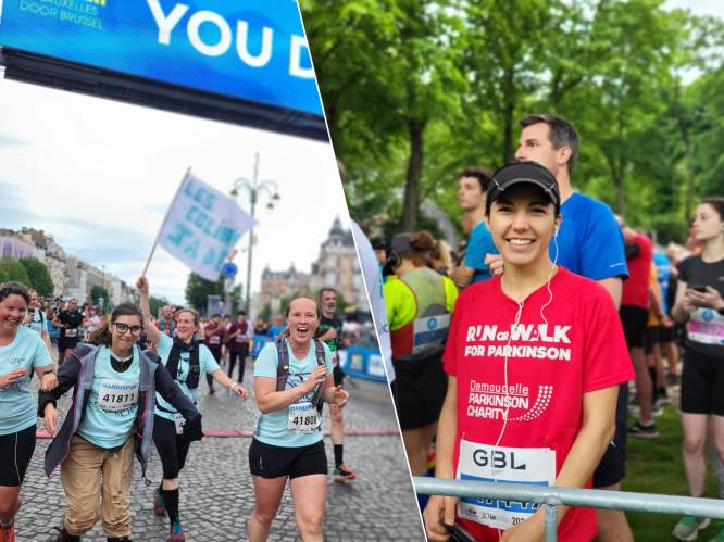 20 KM DOOR BRUSSEL. Marie (38) loopt emotionele run na Parkinson-diagnose: “Ik hoop dit te doen zolang ik kan”
