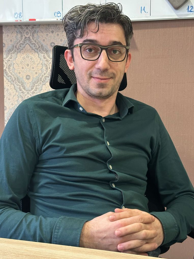Slobodan Stosic: ‘Dit is geen Kosovo, dit is geen Servië, dit is het Noorden’. Beeld Thijs Kettenis