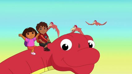 15. Dora en Diego in de Tijd van de Dinosaurussen