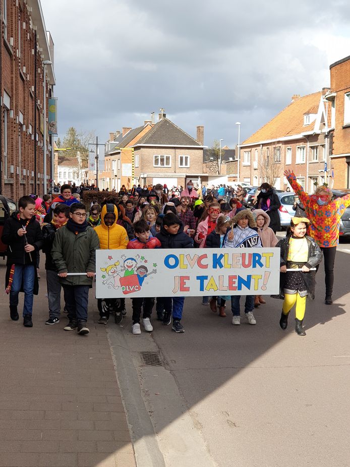 Kindercarnaval op OLVC