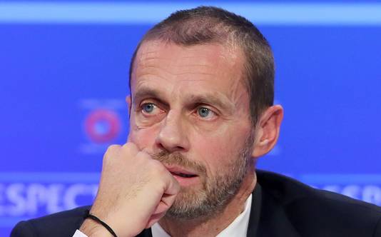 UEFA-voorzitter Aleksander Ceferin.