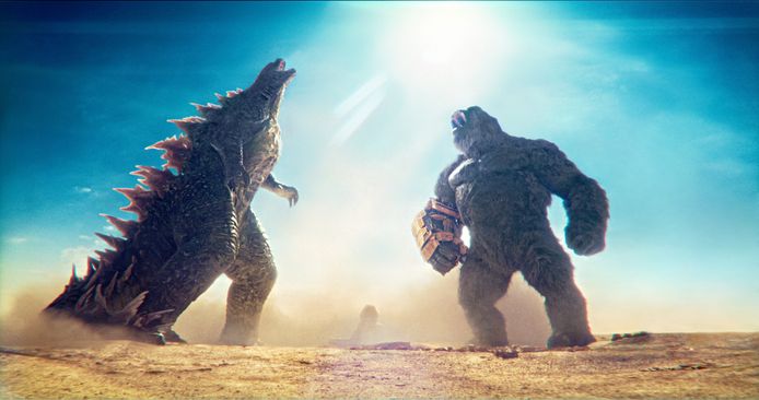Godzilla en Kong: het soort vertier dat je doorgaans met B-films associeert.