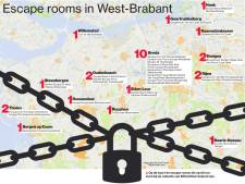Escape rooms overspoelen West-Brabant