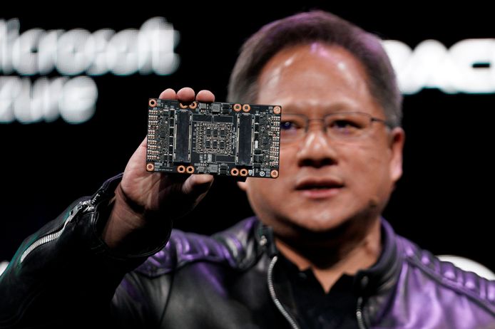 De CEO van Nvidia, Jensen Huang