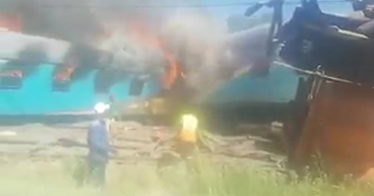 Honderd gewonden bij treinongeluk Zuid-Afrika.
