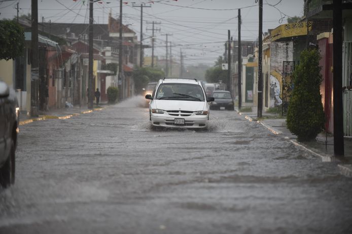 Het centrum van de orkaan, die afgezwakt is tot categorie drie, bereikte dinsdagavond lokale tijd de Mexicaanse kust aan de Stille Oceaan, in de buurt van de stad Escuinapa (foto) in de staat Sinaloa.