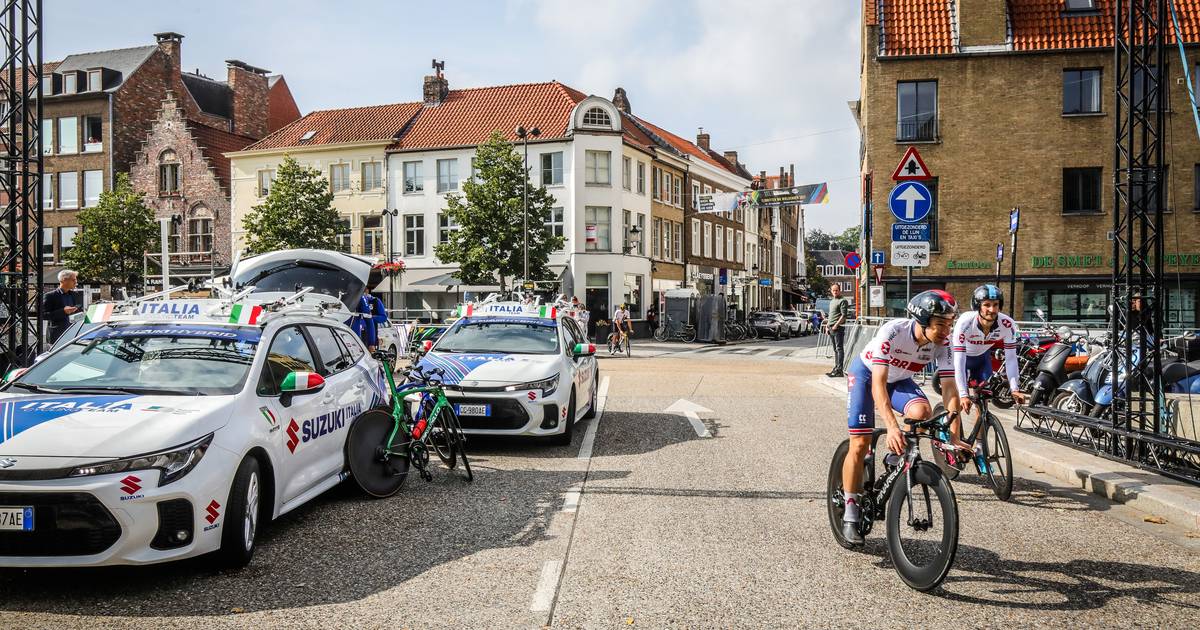REPORTING. “Bruges is all set for the World Time Trial Championships” we were at the final