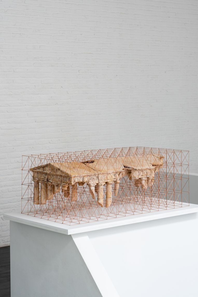 ‘Inverse Ruin’ (maquette). Beeld Ligia Poplawska