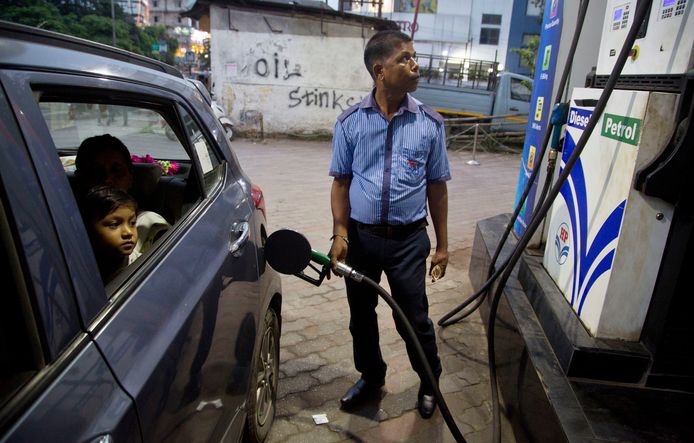 Illustratiefoto: oliepomp in India
