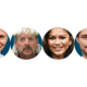Helmut Lotti, Joseph Maldonado, Zendaya en Trevor Noah