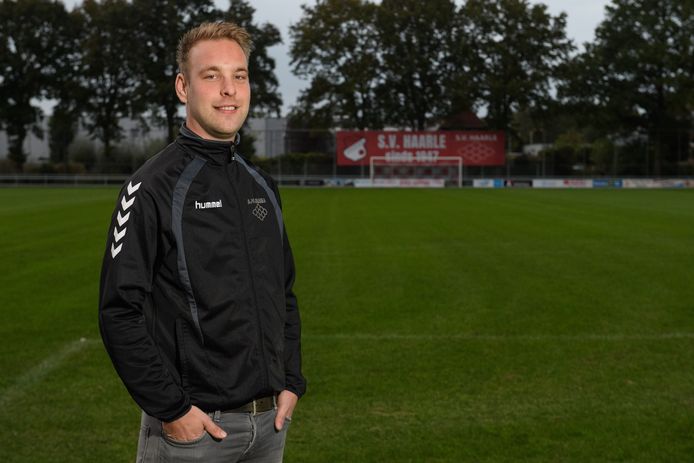 Jordi Willems is sinds dit seizoen trainer bij ‘zijn’ Haarle.