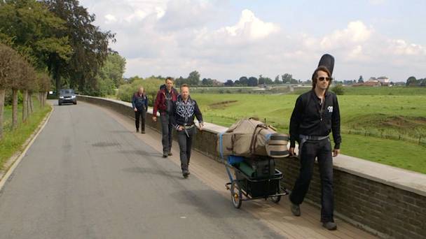 Joris tegen de stroom in