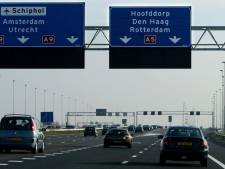 A5 richting Hoofddorp dicht door ongeluk met meerdere auto’s