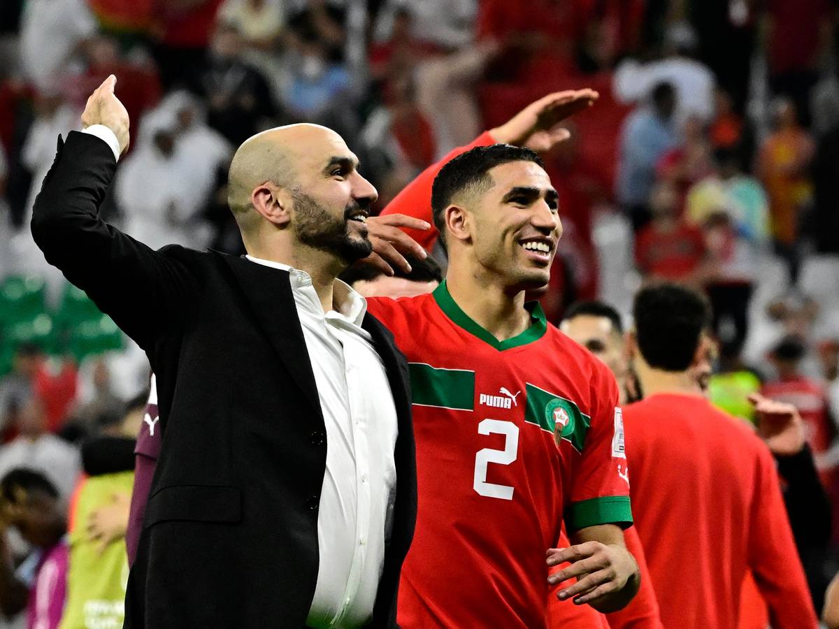 Mis en examen pour viol, Hakimi reçoit le soutien du sélectionneur du  Maroc: “On est de tout cœur avec lui” | Football étranger | 7sur7.be