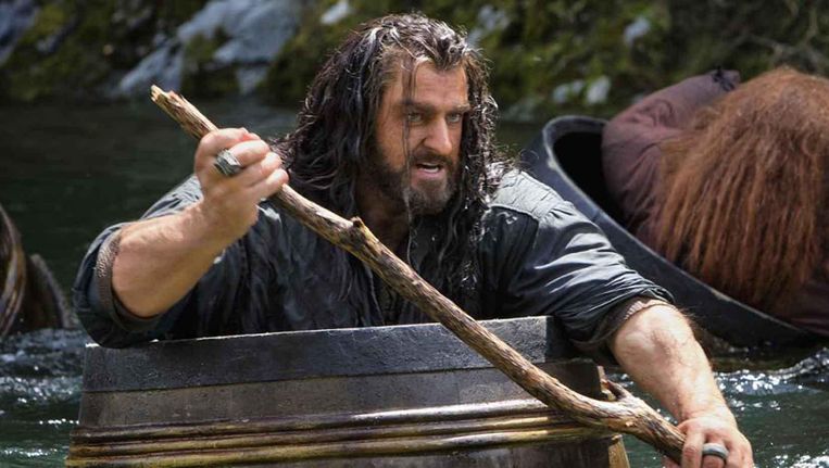 Richard Armitage speelt Thorin in The Hobbit: The Desolation of Smaug Beeld Rechtenvrij