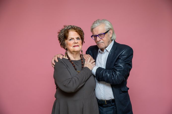 Schrijver Jan Siebelink en zijn vrouw Gerda