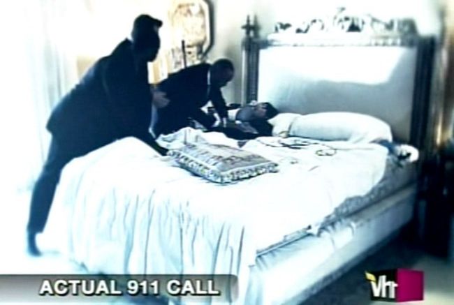 photo de la mort de Michael Jackson